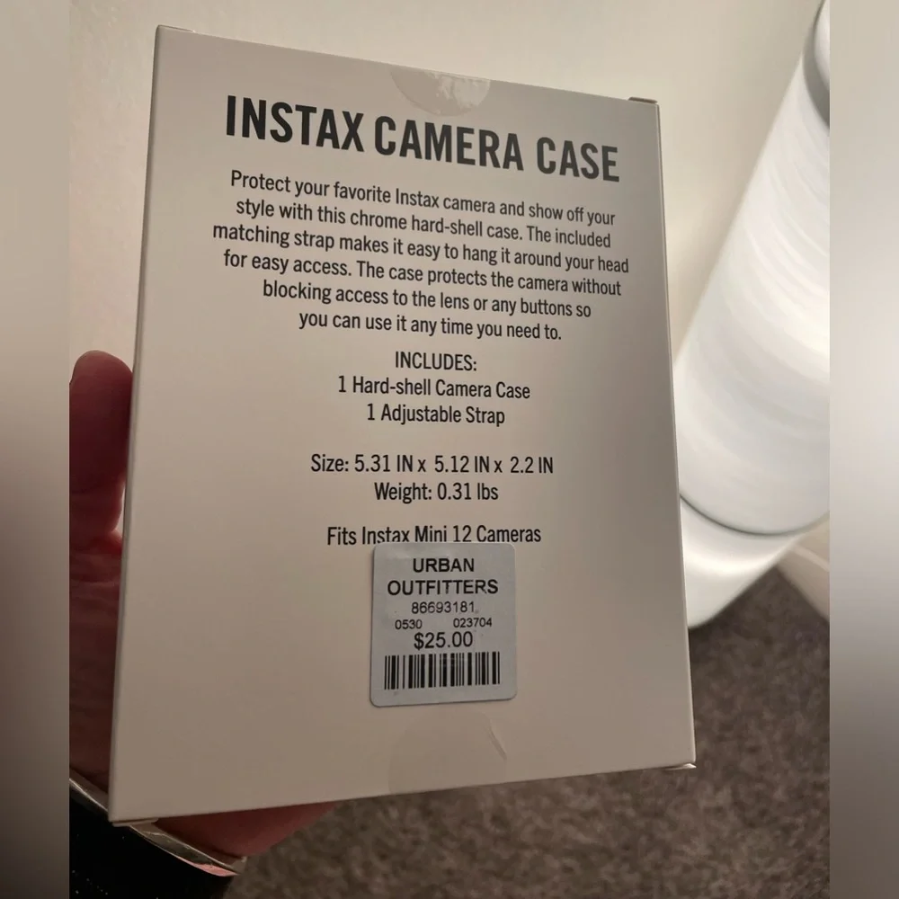 NIB Instax 12 Mini Mirrored Case